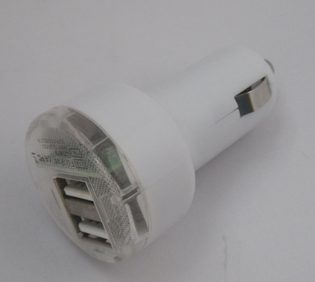 Galvanize carregador estável do carro do USB de Motorola o mini com proteção do curto-circuito