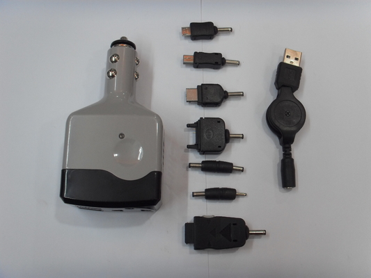 Conectores de encaixe do adaptador do carregador do carro do USB do mini curso do telefone móvel do OEM 12V